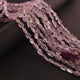 1 Strand Pink Amethyst  Faceted Nuggets Shape Briolettes  -Semi Precious  Briolettes Beads 7mmx6mm-15mmx10mm -9 Inches BR01766