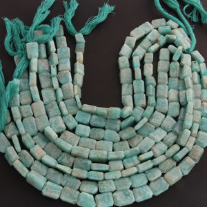 1 Strand Amazonite Faceted Nuggets Shape Briolettes -Semi Precious  Briolettes Beads 10mmx7mm -14mmx10mm-10 Inches BR01765