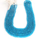 1 Long Strand Neon Apatite Smooth Rondelles -Semi Precious Gemstone Neon Apatite Roundelles Beads- 3mm-6mm 14 Inches BR03712