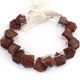 1   Strand  Brown Jesper Faceted Briolettes - Hexagon Shape Briolettes -18mmx19mm- 27mmx24mm - 9 Inches br03608 - Tucson Beads