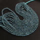 1 Long Strand Apatite Smooth Rondelles -Semi Precious Gemstone Apatite Roundelles Beads- 2mm-5mm 16 Inches BR03708