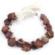 1   Strand  Shaded Brown Jesper Faceted Briolettes - Fancy Shape Briolettes -11mmx9mm- 26mmx23mm - 9 Inches br03541 - Tucson Beads