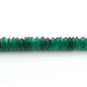 1  Strand  Green Onyx  Faceted Heishi Tyre Shape Gemstone Beads,  Green Onyx  Tyre Wheel Rondelles Beads, 11mm -14 Inches BR1661 - Tucson Beads