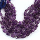 1 Strand Amethyst Faceted Briolettes  - Assorted Shape  Fancy Briolettes  -10mmx10mm -20mmx11mm-10.5 Inches BR03615 - Tucson Beads