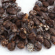 1 Strand Leopard Skin jasper Faceted Briolettes - Pear Shape Briolettes -12mmx10mm-14mmx10mm - 8 Inches BR03620 - Tucson Beads