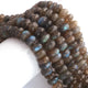 1 Strand Labradorite Faceted Rondelles -Semi Precious Gemstone Labradorite  Roundelles Beads- 8mm-13mm 8 Inches BR03716