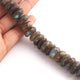 1  Strand  Labradorite Faceted Rondelles -Semi Precious Gemstone Labradorite  Roundelles Beads -14mm-16mm - 9 Inches BR3902