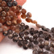 1  Strand Shaded Chocolate Moonstone  Faceted Briolettes -Heart Shape  Briolettes 6mm-9mm-10 Inches BR03624 - Tucson Beads