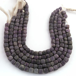 1  Strand Sugilite Faceted Briolettes - Cube Shape Briolettes - 6mm-8mm - 9.5 Inches BR03631 - Tucson Beads