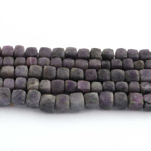 1  Strand Sugilite Faceted Briolettes - Cube Shape Briolettes - 6mm-8mm - 9.5 Inches BR03631 - Tucson Beads