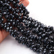 1 Strands AAA Quality Black Spinel Silver Cocated Faceted Tear Briolettes-  10mmx6mm-8 Inch BR03629 - Tucson Beads