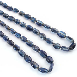 1 Strand kyanite  Smooth Briolettes -Oval Shape Briolettes -  6mmx5mm-12mmx8mm - 16 Inches BR2603 - Tucson Beads