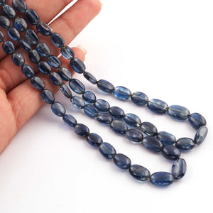 1 Strand kyanite  Smooth Briolettes -Oval Shape Briolettes -  6mmx5mm-12mmx8mm - 16 Inches BR2603 - Tucson Beads