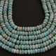 1  Strand Amazonite Faceted Roundells - 6mm-10.5 Inches BR858 - Tucson Beads