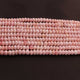 1  Strand Pink Opal  Faceted Rondelles  4mm-8mm-13 Inches - BR03632 - Tucson Beads