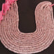 1 Strand Morganite Faceted Rondelle Shape Gemstone Beads,Natural Beads, Faceted Beads 5mm-6mm 13 Inches BR4184 - Tucson Beads