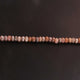 1 Strand  Pink Opal Faceted Rondelles -Semi Precious Gemstone Pink Opa Roundelles Beads - 8mm- 8 Inches BR239