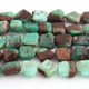 1 Strand Chrysoprase Faceted Tumbled Shape, Nuggets Beads , Step Cut , Briolettes - 13mmx12mm-20mmx16mm- 8 inches BR03633 - Tucson Beads