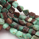 1 Strand Chrysoprase Faceted Tumbled Shape, Nuggets Beads , Step Cut , Briolettes - 13mmx12mm-20mmx16mm- 8 inches BR03633 - Tucson Beads