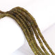 1 Strand Vessonite Faceted  Rondelles,Vassonite Faceted Beads 3mm -4mm7 Inches BR548