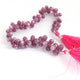 1 Strand Natural Star Ruby FacetedTear Drop Briolettes - Ruby Beads 7mmx5mm-10mmx7mm 7.5 Inches BR3815 - Tucson Beads