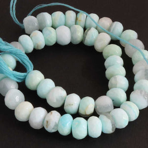 1  Strand Peru Opal Faceted Rondelles  - 10mm-13 Inches BR2318