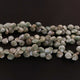 1  Strand Amezonite Silver Cocated Faceted Briolettes -Heart Shape  Briolettes -8mmx9mm -16mmx8mm-7 Inches -BR 03635 - Tucson Beads