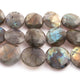 1 Strand Labradorite Faceted Coin Briolettes -  17mm-23mm 8 Inches BR176 - Tucson Beads