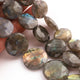 1 Strand Labradorite Faceted Coin Briolettes -  17mm-23mm 8 Inches BR176 - Tucson Beads