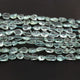 1  Strand  Aquamarine Faceted  Briolettes - Fancy Shape Briolettes  17mx12mm-9mmx7mm  19 Inches BR149