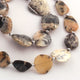 1 Strand Dendrite Opal Faceted Briolettes -Assorted Shape Briolettes 11mmx11mm-23mmx21mm 8.5 Inches BR01566 - Tucson Beads