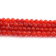 1 Strand Carnelian Faceted ball  Shape Gemstone Beads  6mm-7mm - 10  Inches BR0543 - Tucson Beads