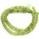 1 Long Strand Peridot Faceted Rondelles Beads - Peridot  Roundells Gemstone Beads - 6mm-11mm - 16 Inches BR01120 - Tucson Beads