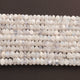 1 Strand White Rainbow Moonstone Faceted Rondelles - Semi Precious Gemstone Beads 6mm-7mm -8.5 Inches BR02219 - Tucson Beads