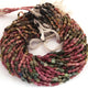 1 Strand Multi Tourmaline Smooth Briolettes  -Oval Shape Briolettes  5mm-7mm -12.5 Inches BR03640