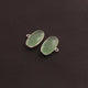 5 Pcs Green Chalcedony 925 Sterling Silver Oval Shape Pendant -20mmx14mm-SS254 - Tucson Beads