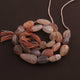 1  Strand Multi Moonstone Smooth Briolettes  -Oval Shape  Briolettes  9mmx8mm-20mmx10mm- 12-   Inches BR3474