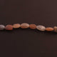 1  Strand Multi Moonstone Smooth Briolettes  -Oval Shape  Briolettes  9mmx8mm-20mmx10mm- 12-   Inches BR3474