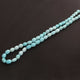 1  Strand  Peru Opal  Smooth Briolettes -Oval Shape Briolettes  8mmx7mm- 11mmx7mm  16 Inches BR0286