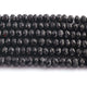 1 Strand Black Spinal Faceted Rondelles -  Semi Precious Gemstone Beads-8mm-8 Inches BR03568