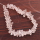 1 Strand Herkimer Diamond Faceted Nuggets Briolettes - Raw Diamond Beads- 6mmx3mm - 15mmx5mm 8 Inches BR03593