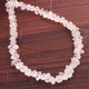 1 Strand Herkimer Diamond Faceted Nuggets Briolettes - Raw Diamond Beads- 5mmx4mm - 15mmx5mm 8 Inches BR03592