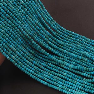 AAA Turquoise Micro Faceted -4mm - Beads -RB0140