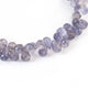 1 Strand Iolite Faceted Tear Briolettes -Tear Drop Shape Briolettes -3mmx5mm-9mmx10mm  -8.5 Inches BR03356 - Tucson Beads