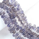 1 Strand Iolite Faceted Tear Briolettes -Tear Drop Shape Briolettes -3mmx5mm-9mmx10mm  -8.5 Inches BR03356 - Tucson Beads