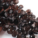 1  Strand Smoky Quartz Faceted Briolettes -Pear Shape  Briolettes  12mmx9mm-21mmx13mm -8 Inches BR03355 - Tucson Beads