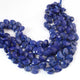 1 Strand Lapis Lazuli Faceted Heart Shape Briolettes - Lapis Heart Shape Beads 8mmx9mm-16mmx16mm 8.5 Inches BR03349 - Tucson Beads