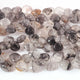 1  Strand Black Rutile  Smooth Briolettes - Heart Shape  Briolettes - 16mmx11mm-- 9.5 Inches BR03363 - Tucson Beads