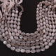 1 Strand Grey Moonstone Oval Shape Faceted   Briolettes - 8mmx10mm-10mmx13mm- 13  Inch BR03341 - Tucson Beads