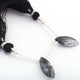 1 Strand Dendrite Opal Faceted Briolettes -marquise Shape Briolettes -20mmx7mm 2 Inches BR2159